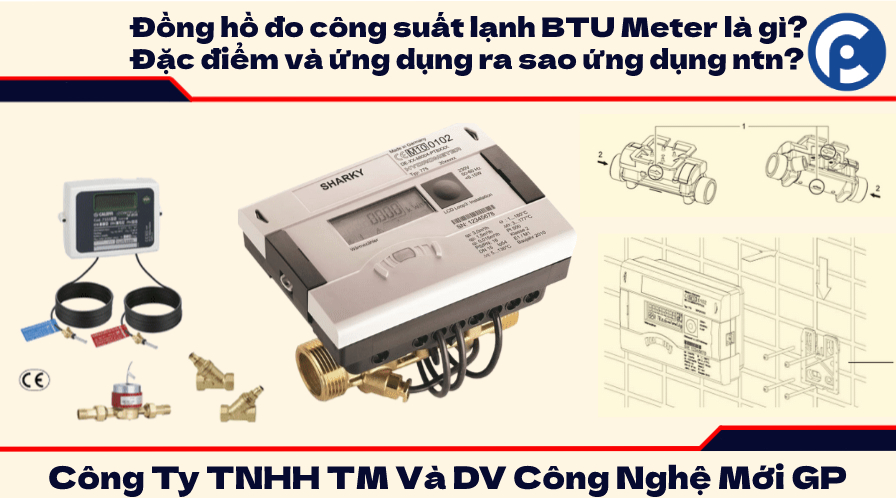 Đồng hồ đo công suất lạnh BTU Meter