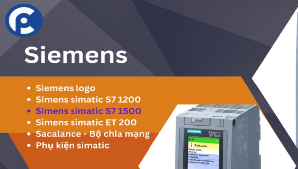 Bộ điều khiển lập trình PLC Siemens Simatic S7 – 1500