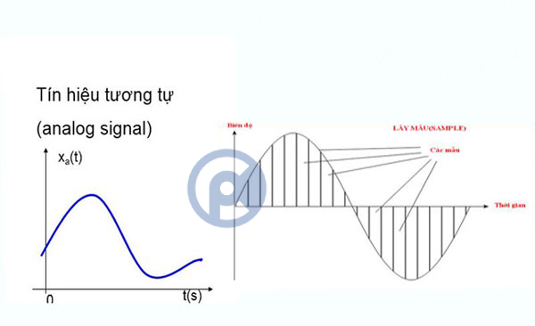 Đồ thị biểu diễn tín hiệu Analog