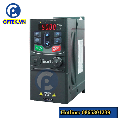 Biến tần INVT GD20-1R5G-4 1.5kW 3 Pha 380V