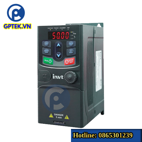 Biến tần INVT GD20-1R5G-S2 1.5kW 1 Pha 220V